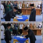 Bupati Dr. Ir. H. Hamartoni Ahadis, M.Si. Lantik 17 Pejabat Pimpinan Tinggi Pratama Pemkab Lampung Utara
