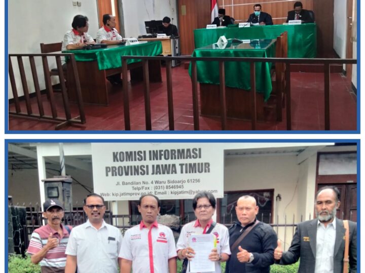 Komisi Informasi Jawa Timur Mengelar Sidang Sengketa Informasi Publik PKN Dengan Pemerintah Kabupaten Sidoarjo
