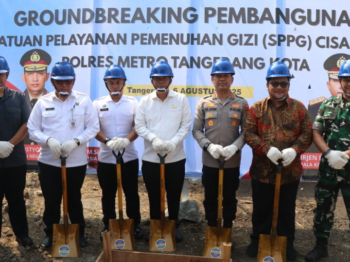 SPPG Polres Metro Tangerang Kota Diresmikan, Layani 4.000 Peserta Makanan Bergizi