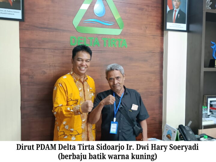 Perumda Delta Tirta Sidoarjo Berpacu Dalam Rangka Meningkatkan Pelayanan Yang Prima Untuk Memaksimalkan Pendapatan.