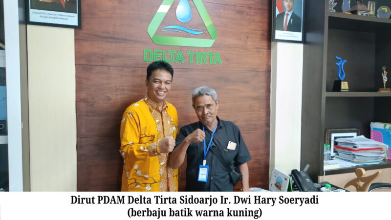Perumda Delta Tirta Sidoarjo Berpacu Dalam Rangka Meningkatkan Pelayanan Yang Prima Untuk Memaksimalkan Pendapatan.