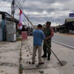 HUT ke-80 RI Dandim 1019/Ktg Ajak Masyarakat Kibarkan Bendera Merah Putih