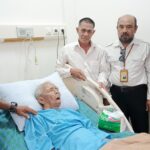 Pangeran Muasjidinsyah Tokoh Adat Kotawaringin Barat Dirawat di RSUD Sultan Imanuddin Pangkalanbun.