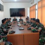 Kodim 1015/Sampit Terima Kunjungan Tim Verifikasi Korem 102/Pjg
