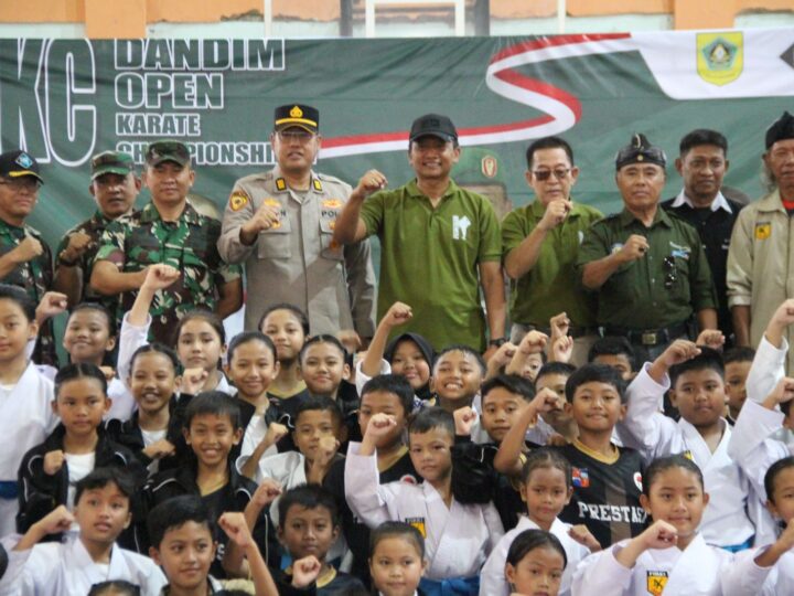 Dandim 0621 Resmi Buka Kejuaraan Dandim Open Karate Championship III 2025 di Bogor