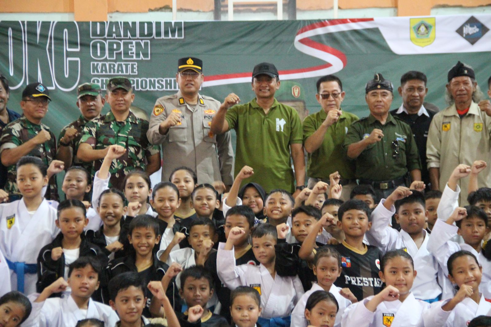 Dandim 0621 Resmi Buka Kejuaraan Dandim Open Karate Championship III 2025 di Bogor