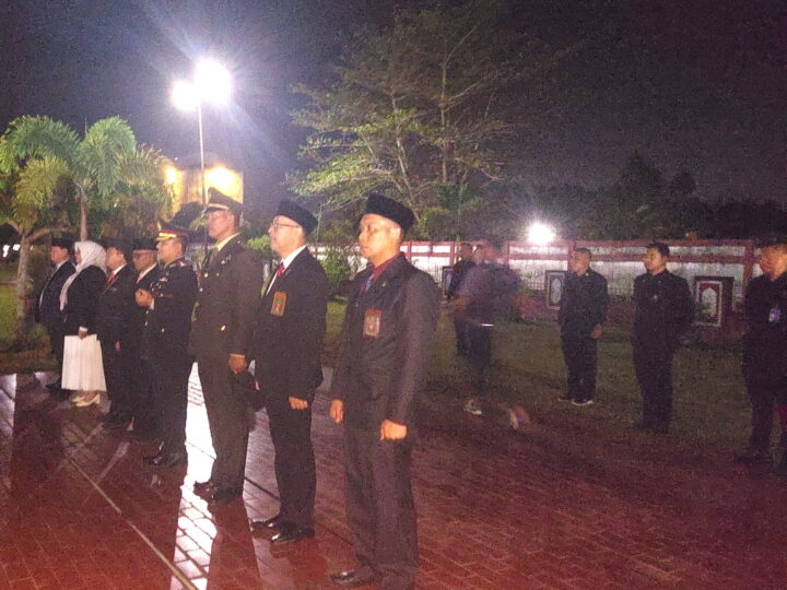 Apel Kehormatan dan Renungan Suci Peringati HUT ke -80 RI di Makam Pahlawan Batarung Sampit