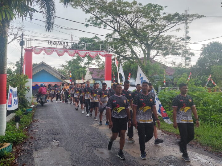 Guna Menjaga Kebugaran Prajurit, Kodim 1015/Sampit Gelar Kegiatan Olahraga Bersama