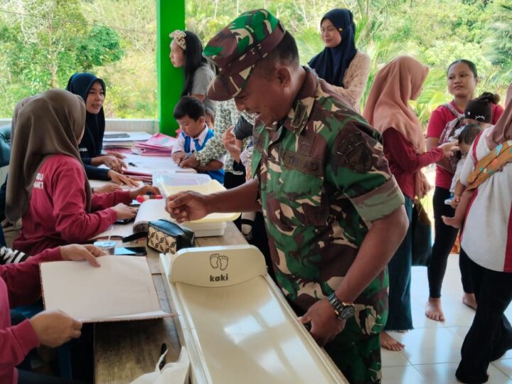 Satgas TMMD, Berikan Penyuluhan Pencegahan Stunting Kepada Warga