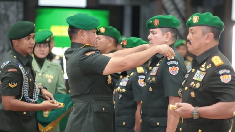 Kasad Pimpin Sertijab Pangdam III/Siliwangi, Gubernur Akmil, dan Dansecapa AD
