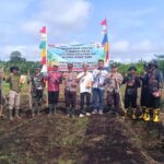 Babinsa Koramil 1015-01/MH Selatan Hadiri Penanaman Jagung Serentak Kuarta III
