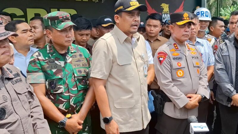 Pangdam I/BB Tinjau Eksekusi Pembongkaran Diskotik Ilegal Marcopolo di Deli Serdang