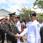 Peringati Hari kemerdekaan Republik Indonesia, Komandan Kodim 1015/Sampit Hadiri Upacara Hut RI ke 80
