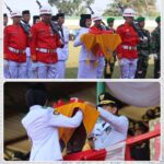 Bupati Lampung Utara Pimpin Upacara Peringatan Hari Ulang Tahun ke-80 Republik Indonesia di Stadion Sukung Kotabumi