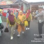 Polsek Cikupa Gelar Pengaturan Lalin Sore Hari di Jalan Raya Serang