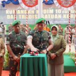 Dukung Organisasi TNI AD, Kodim 1016/Plk Resmi Lepas Wilayah Teritorial Kabupaten Gunung Mas