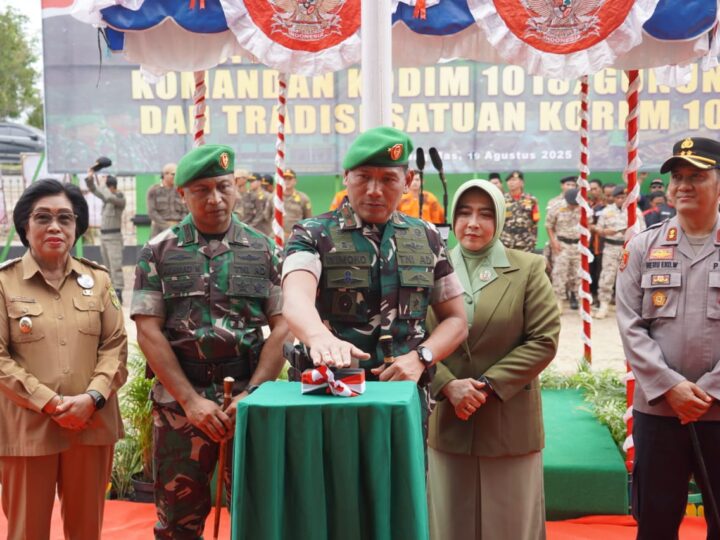 Dukung Organisasi TNI AD, Kodim 1016/Plk Resmi Lepas Wilayah Teritorial Kabupaten Gunung Mas