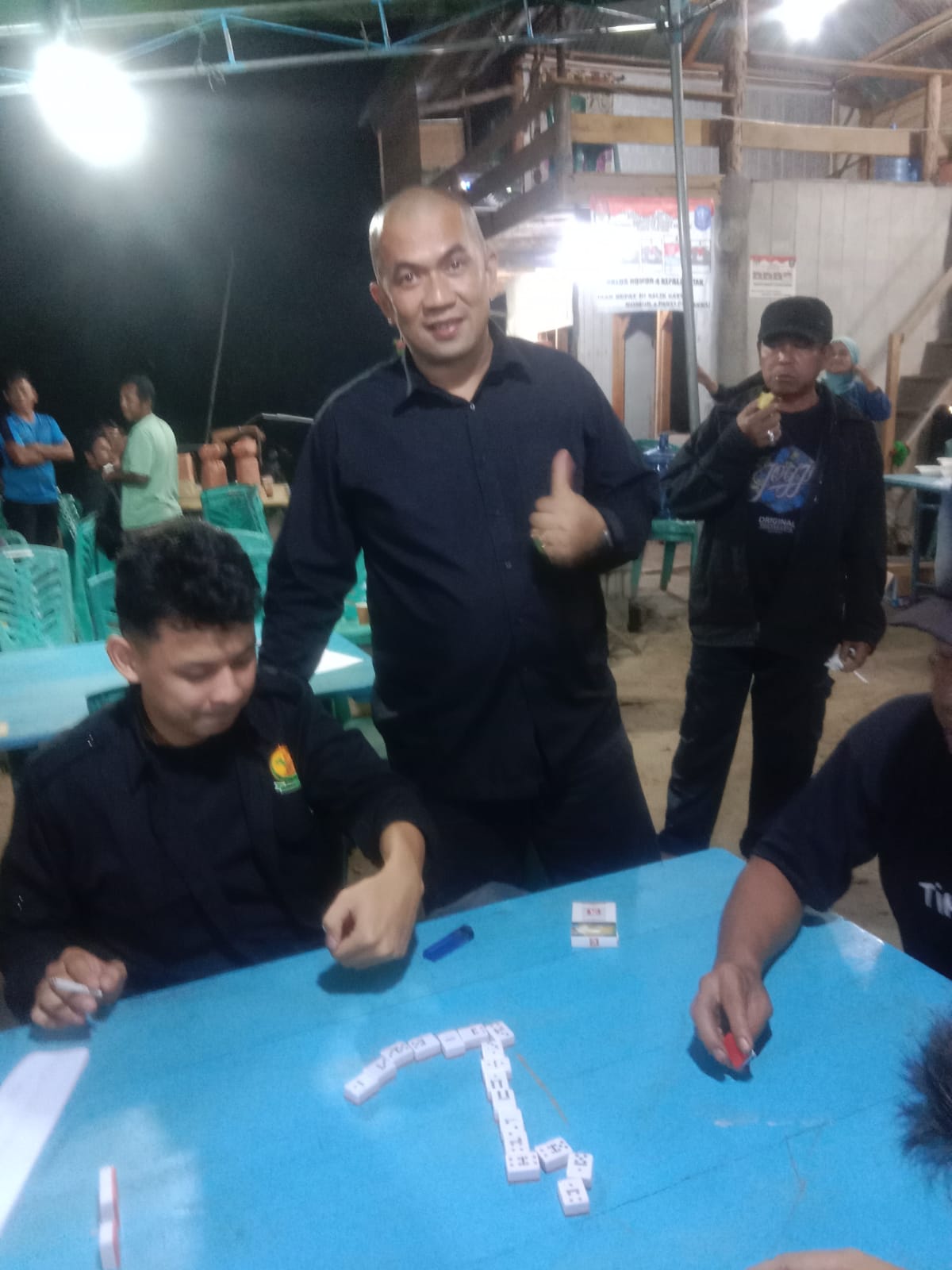 Meriahkan HUT RI ke-80, Cabup Bangka No 4 Gelar Lomba Gaple Cup Untuk Masyarakat Umum.