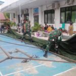 Gempa Guncang Poso, Kodim 1307/Poso Gerak Cepat Beri Pertolongan