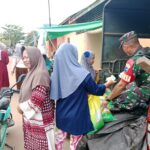 Kodim 1015/Sampit Bersama Bulog Gelar Pasar Murah