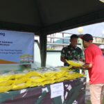 Bantu Penuhi Kebutuhan Warga, Kodim 1016/Plk Gelar Gerakan Pangan Murah