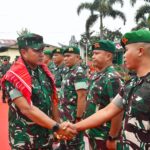 Pangdam I/BB Kunjungi Yonif 125/Si’mbisa, Ingatkan Prajurit Jago Perang tapi Humanis