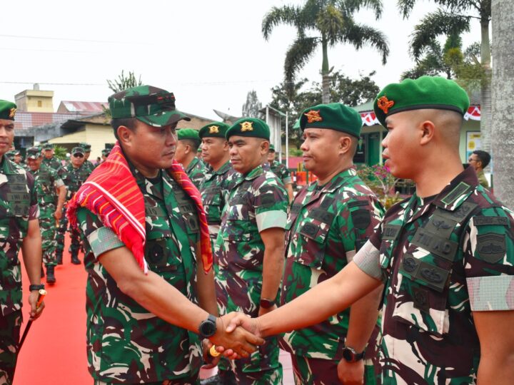 Pangdam I/BB Kunjungi Yonif 125/Si’mbisa, Ingatkan Prajurit Jago Perang tapi Humanis