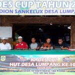 Kades Caning Bersama Kapolsek Parungpanjang Hadiri Turnamen Sepakbola Kades Cup 2025 Desa Lumpang