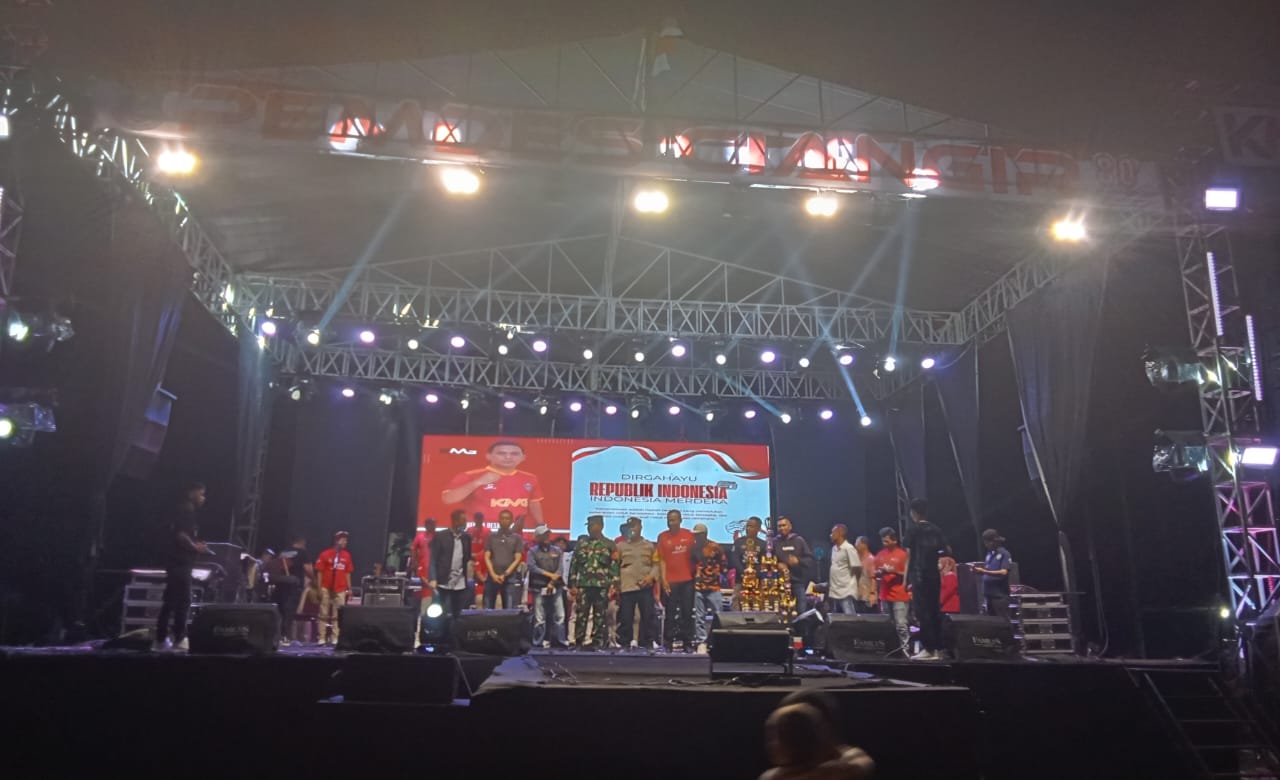 Meriahkan Semarak HUT RI Ke 80 Pemdes Ciangir Gelar Hiburan Familys Grup yang Ke Empat Kalinya Tahun 2025