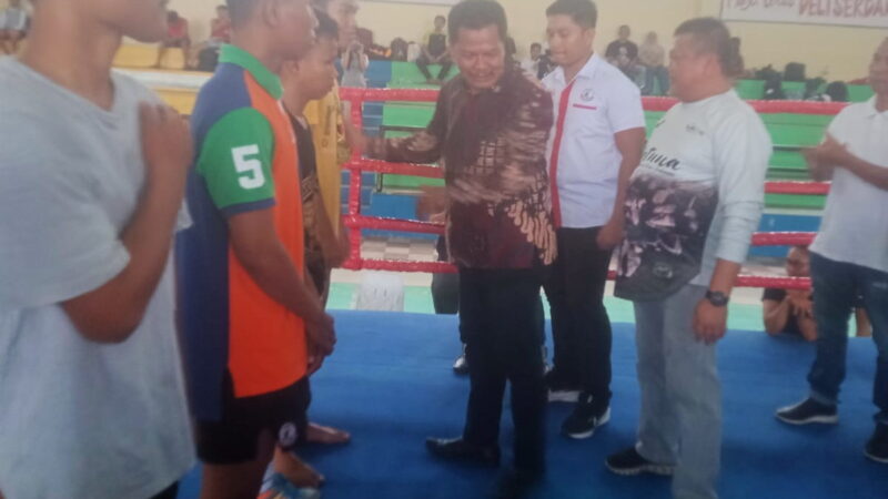 The Champion Bupati Deli Serdang Cup Tournament Muay Thai 2025
