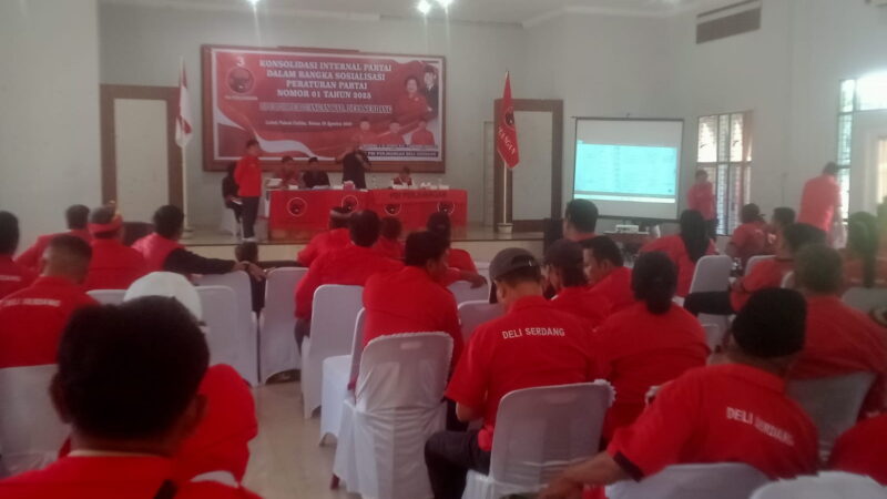 Konsolidasi Internal Partai Dalam Rangka Sosialisasi Peraturan Partai no 01 Tahun 2025