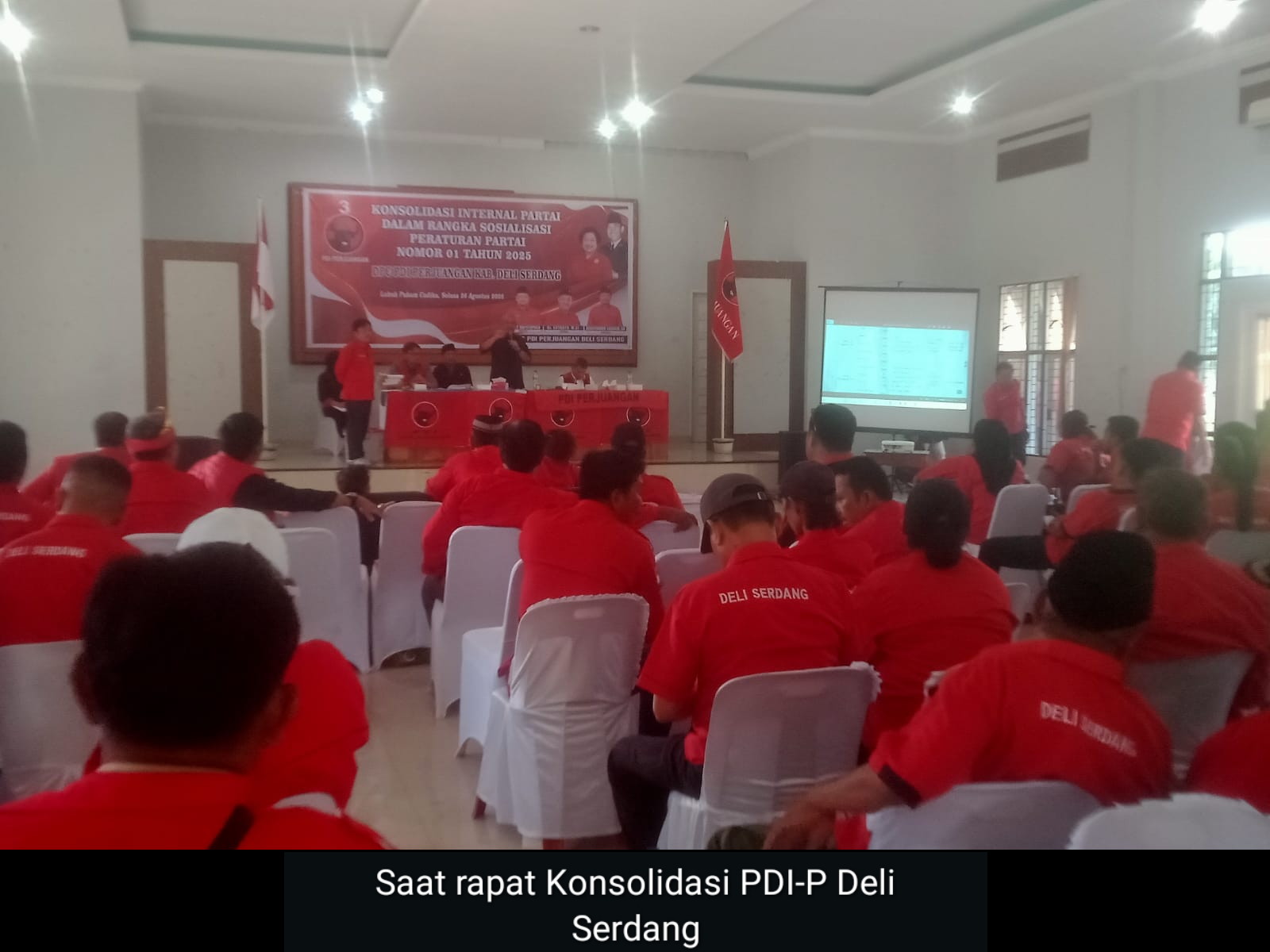 Konsolidasi Internal Partai Dalam Rangka Sosialisasi Peraturan Partai no 01 Tahun 2025