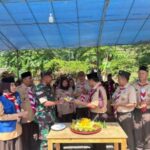 Wisata Gunung Dago Fasilitasi Kegiatan Jambore Ranting Tingkat Kecamatan Parungpanjang, Danramil Kapten Inf. Masrul Berikan Motivasi