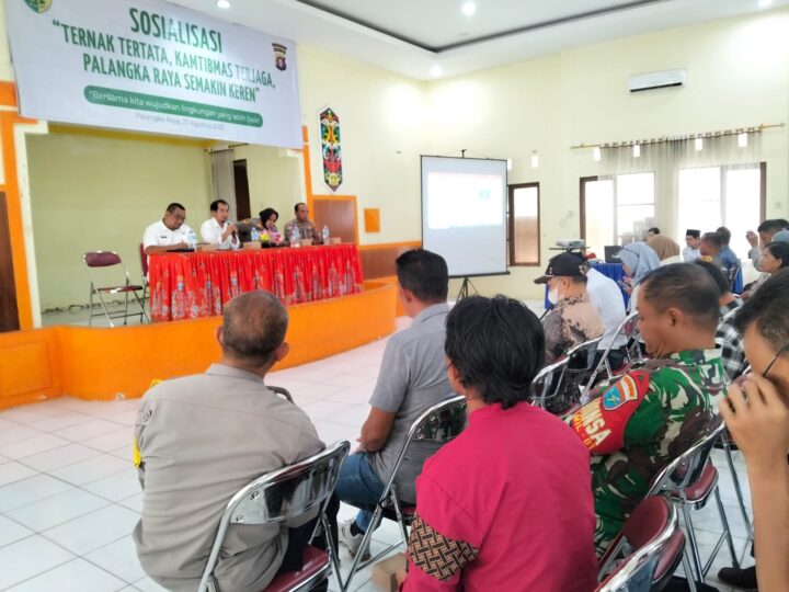 Pentingnya Penataan Peternakan, Anggota Kodim 1016/Plk Hadiri Sosialisasi Cara Beternak
