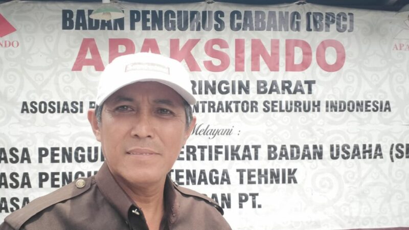 Ketua Apaksindo Kobar Pertanyakan Pemerataan Proyek, Satu Rekanan Diduga Garap Puluhan Paket.