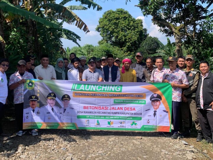Desa Sukamulya Betonisasi Jalan Kampung Parigi Dari Anggaran Bankeu Kabupaten 2025