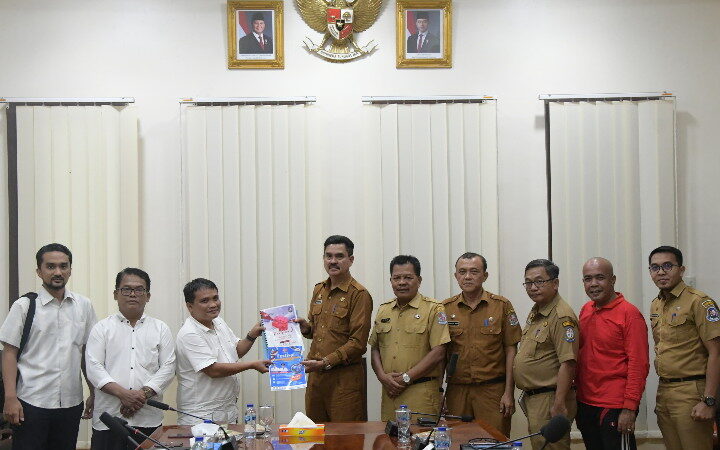 Panitia Festival Film Pendek Antar Desa/Kelurahan Deli Serdang Melakukan Audiensi Dengan Pemkab Deli Serdang