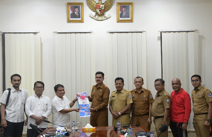 Panitia Festival Film Pendek Antar Desa/Kelurahan Deli Serdang Melakukan Audiensi Dengan Pemkab Deli Serdang