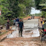 Tak Kenal Lelah, Satgas TMMD Selesaikan Sasaran Fisik