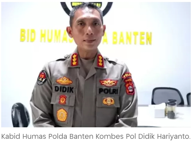 Polda Banten Telah Menangkap 2 Oknum Anggota Brimob Untuk Diperiksa Terkait Pengeroyokan Wartawan dan Humas KLH
