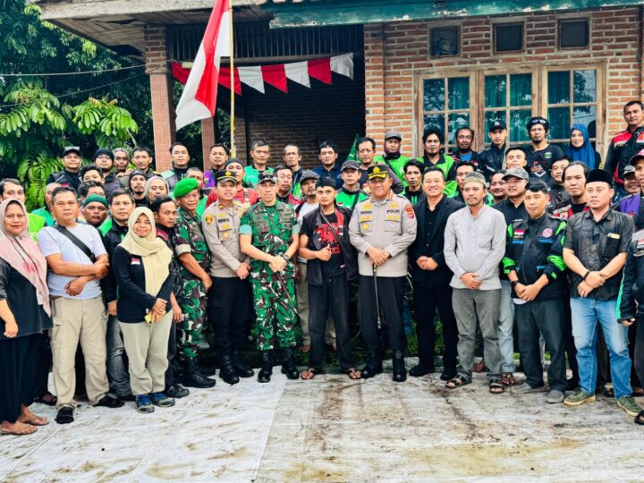 Kapolresta Tangerang, Dandim 0510 Tigaraksa Sambangi Komunitas Ojol Bersama Jaga Kondusivitas Wilayah.