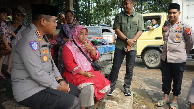 Viral Bantu Atur Lalu Lintas, Penjual Uduk Didatangi Kapolresta Tangerang Diberi Tambahan Modal Usaha