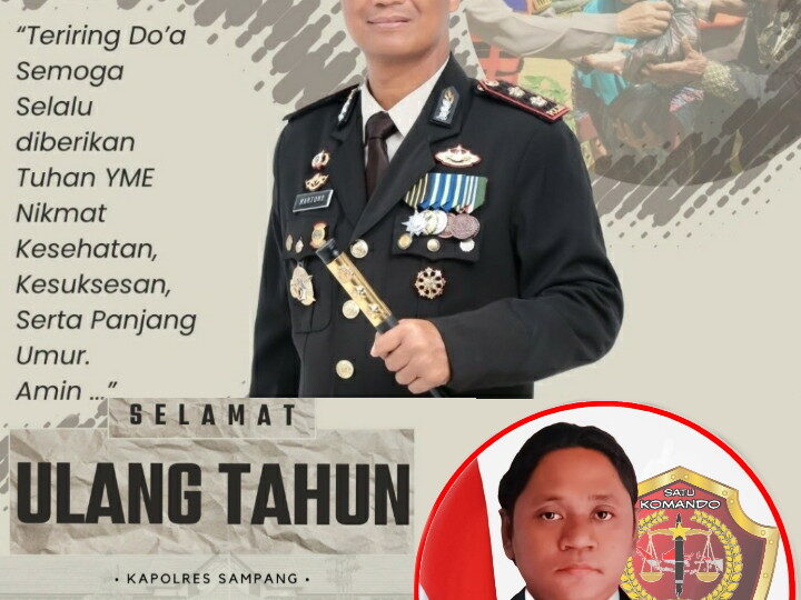 Redaksi Berita Umum Nasional INDOPERS Sampaikan Doa dan Harapan di Hari Ulang Tahun Kapolres Sampang AKBP Hartono, Atas Kesuksesan Memimpin Sampang