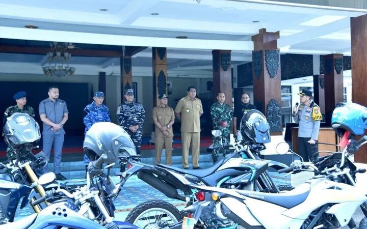 Gelar Operasi Skala Besar, Bupati Indrata Nur Bayuaji dan Forkopimda Jaga Pacitan.