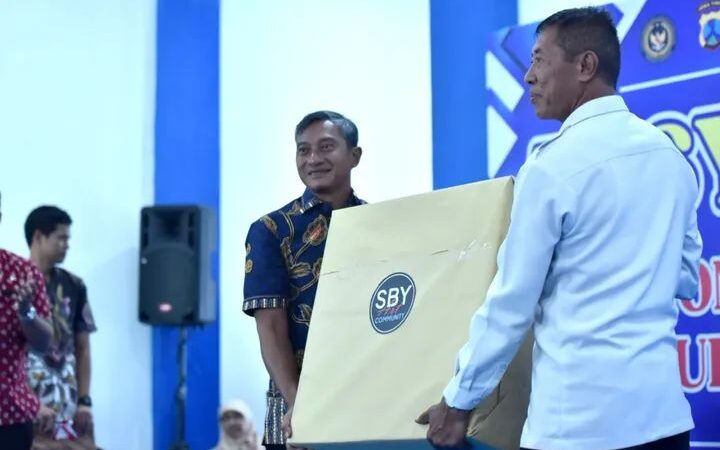 Stadion dan GOR Pacitan Diberi Nama Wijaya Krida Oleh Susilo Bambang Yudhoyono