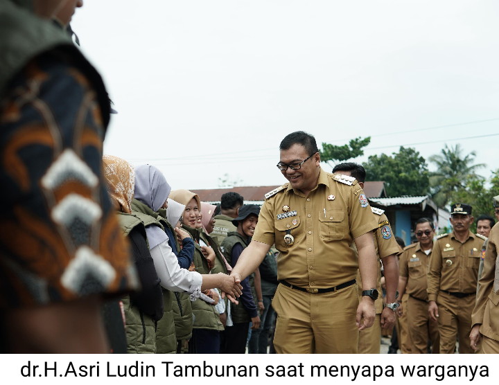 Bupati Asri Ludin Tambunan Dorong Peningkatan Produktivitas Petani Lewat Pembenahan Irigasi Dan Mesin Baru