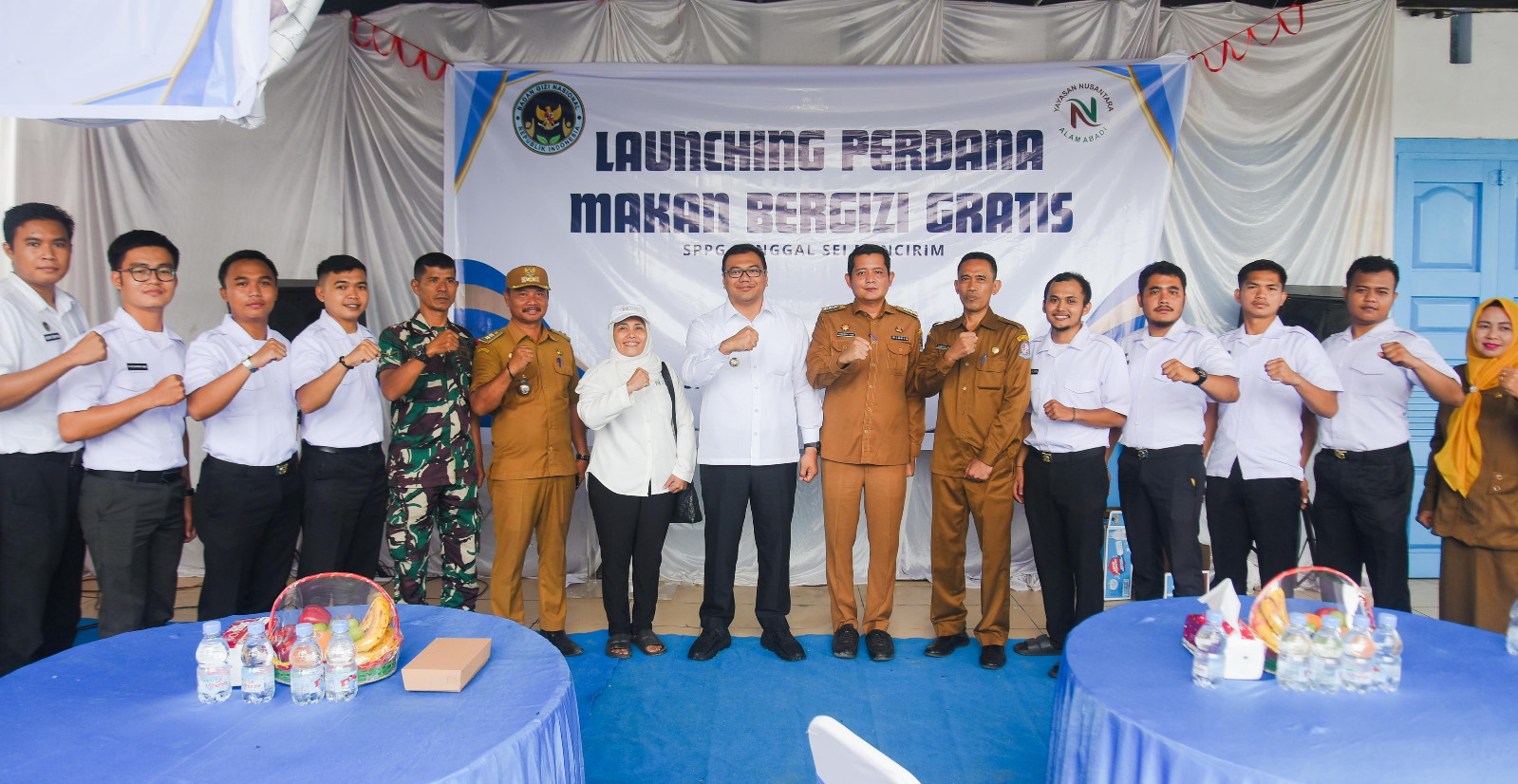 SPPG Pertama Di Sunggal Resmi Beroperasi Serap 50 Tenaga Kerja Lokal
