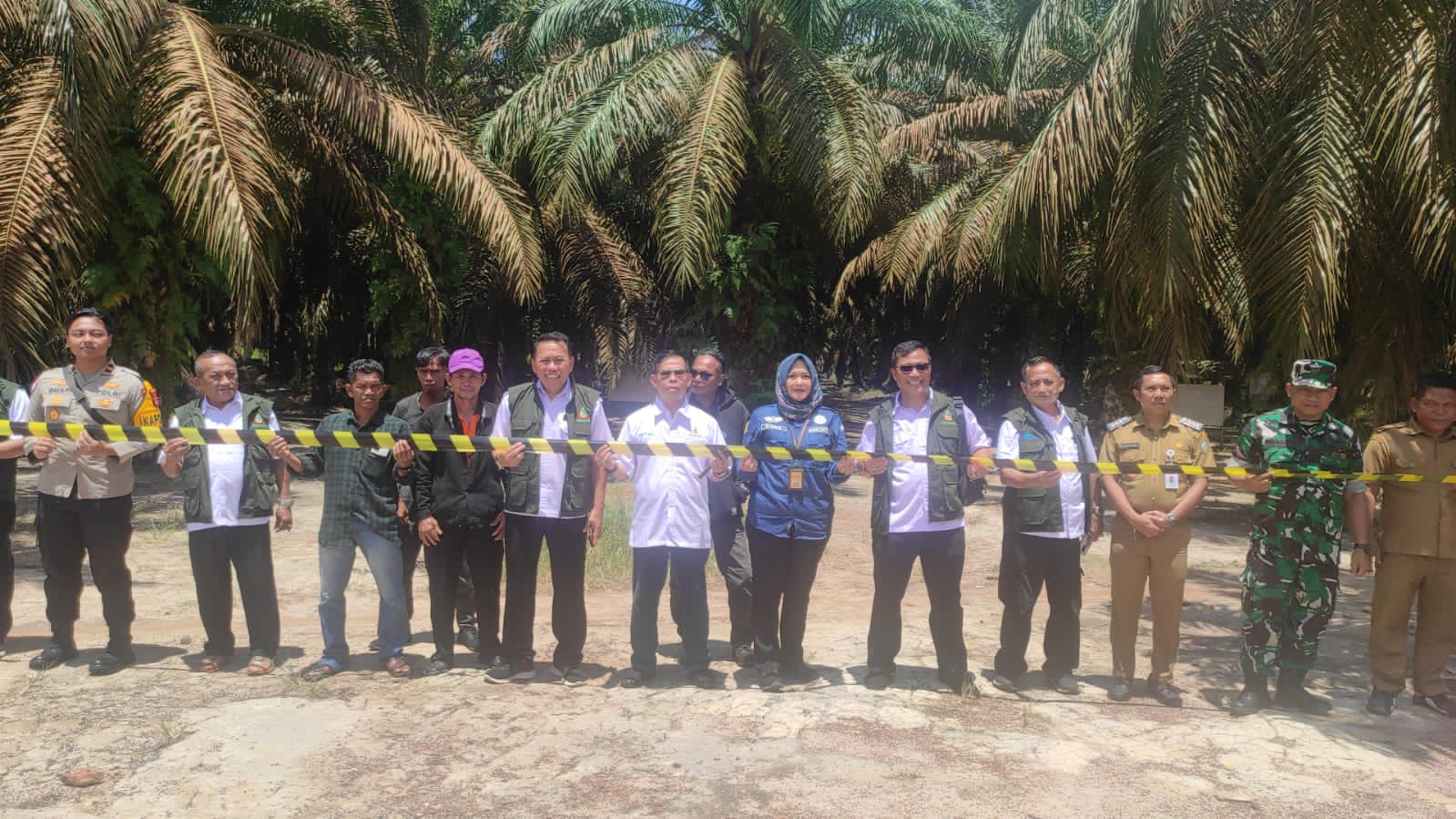 Regional Heat PT. Agrinas Palma Nusantara Laksanakan Pengambilalihan Lahan Dan Penyerahan Berita Acara di PT. GAP