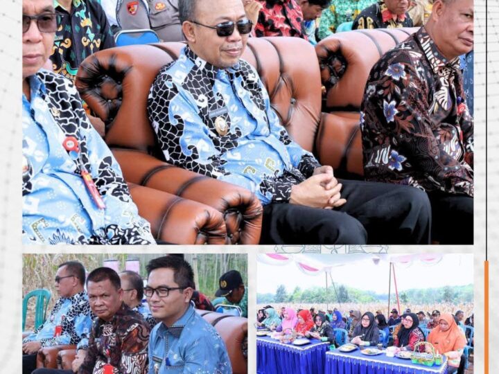 Bupati Lampung Utara Hadiri Panen Raya Peternakan Ayam Potong dan Perkebunan Jagung