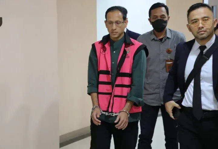Kejagung Langsung Menahan Nadiem Makarim Mantan Mendikbudristek Setelah Resmi Ditetapkan Menjadi Tersangka Dugaan Korupsi Chromebook